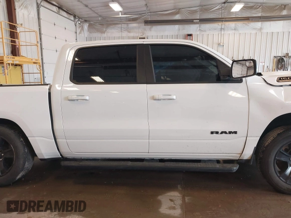 2020 Ram 1500 Big Horn with VIN 1C6SRFFTXLN241064, listed as a IAAI auction lot 42268373 with 116,167 mi miles and . Bid and sale history available at DreamBid. Image 13.