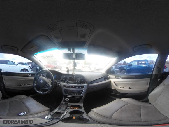 2015 Hyundai Sonata 2.4L Limited with VIN 5NPE34AF6FH234517, listed as a IAAI auction lot 41452758 with 161,941 mi miles. Bid and sale history available at carsss.com. Image 18.