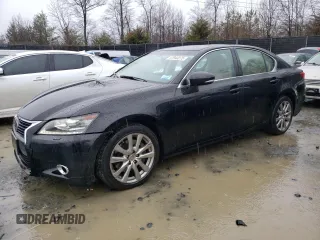 2014 Lexus GS 350 with VIN JTHCE1BL9E5020140, listed as a Copart auction lot 47943275 with 135,321 mi miles and Salvage Title. Bid and sale history available at carsss.com. Image 1.