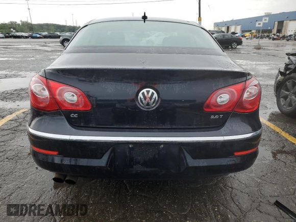 2011 Volkswagen CC Sport with VIN WVWMN7AN5BE731714, listed as a Copart auction lot 66174734 with 131,281 mi miles and Clean Title. Bid and sale history available at carsss.com. Image 6.