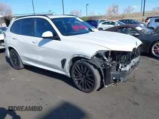 2024 BMW X5 xDrive40i z VIN 5UX23EU02R9T61437, wystawiony jako IAAI lot #41921905 z przebiegiem 19 178 mil mil oraz . Historia ofert i sprzedaży dostępna na DreamBid. Obrazek 1.