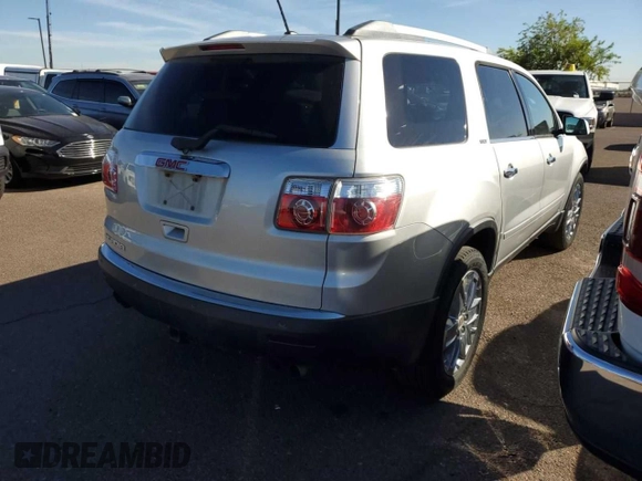 2010 GMC Acadia SLT2 with VIN 1GKLRNED7AJ267535, listed as a Copart auction lot 78760884 with 176,782 mi miles and Clean title. Bid and sale history available at DreamBid. Image 4.