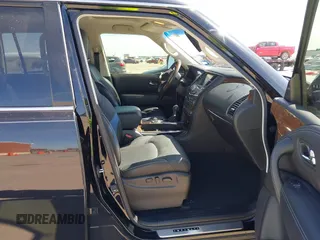 2016 Infiniti QX80 with VIN JN8AZ2NF5G9613566, listed as a IAAI auction lot 41820159 with 91,604 mi miles. Bid and sale history available at carsss.com. Image 5.