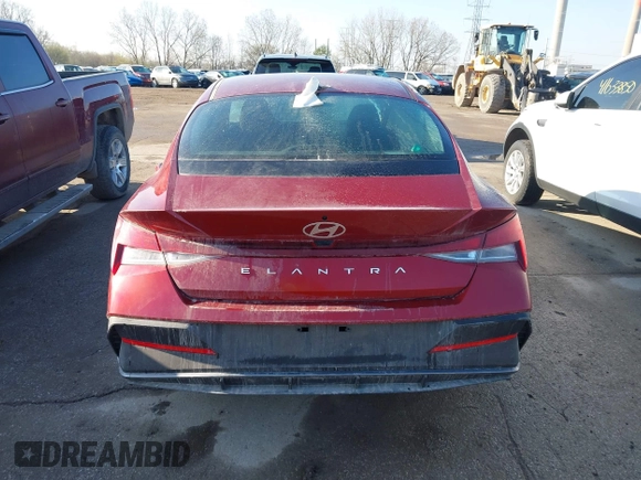 2024 Hyundai Elantra SE with VIN KMHLL4DG1RU744288, listed as a IAAI auction lot 40326384 with 11,656 mi miles and . Bid and sale history available at DreamBid. Image 16.
