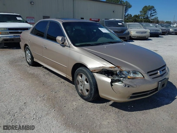 2002 Honda Accord Sdn EX w/Leather with VIN 1HGCG165X2A037833, listed as a IAAI auction lot 41713505 with 1 mi miles. Bid and sale history available at carsss.com. Image 6.