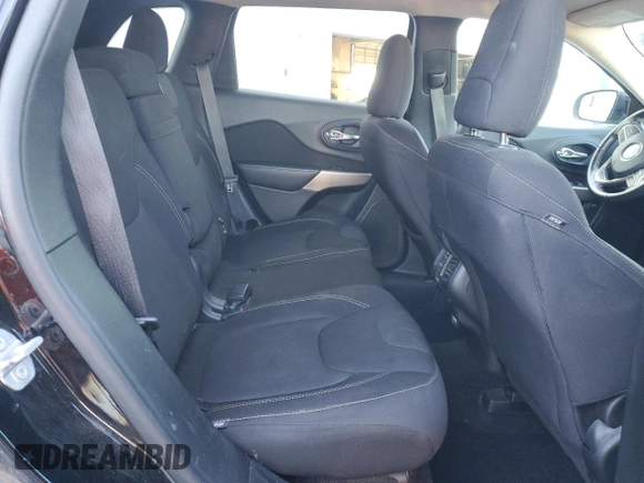 2017 Jeep Cherokee Latitude with VIN 1C4PJLCB3HD221543, listed as a Copart auction lot 84190664 with 112,626 mi miles and Salvage Title. Bid and sale history available at carsss.com. Image 11.