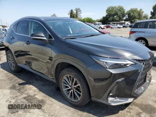 2023 Lexus NX 250 with VIN JTJADCAZ8P5013371, listed as a Copart auction lot 60259445 with 60,093 mi miles and Salvage title. Bid and sale history available at DreamBid. Image 4.