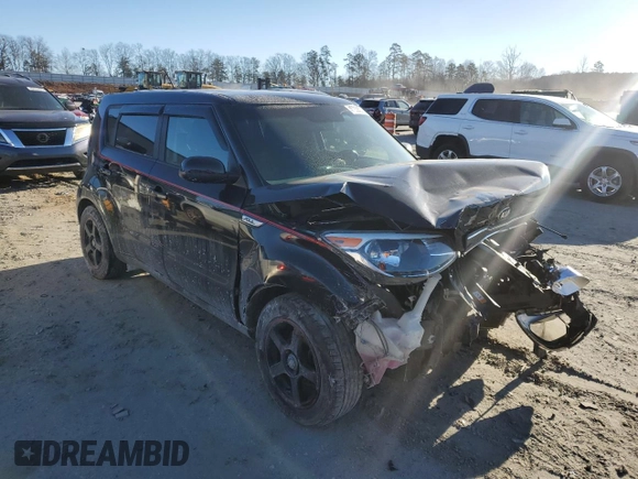 2017 Kia Soul with VIN KNDJN2A29H7420652, listed as a Copart auction lot 46236585 with 97,079 mi miles and Salvage Title. Bid and sale history available at carsss.com. Image 4.