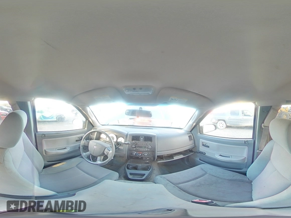 2005 Dodge Dakota ST with VIN 1D7HW22K45S270278, listed as a Copart auction lot 85540104 with 90,707 mi miles and Salvage Title. Bid and sale history available at DreamBid. Image 12.