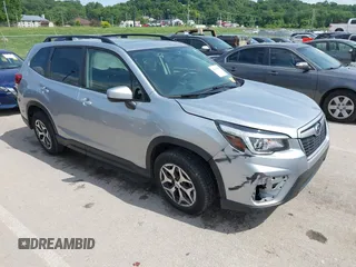 2019 Subaru Forester Premium with VIN JF2SKAGC3KH443287, listed as a IAAI auction lot 42497593 with 120,890 mi miles and . Bid and sale history available at DreamBid. Image 1.