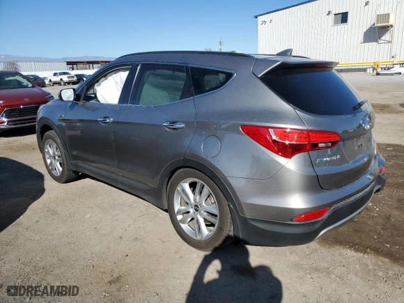 2015 Hyundai Santa Fe Sport with VIN 5XYZW4LA1FG245989, listed as a Copart auction lot 45846315 with 75,078 mi miles and Salvage Title. Bid and sale history available at carsss.com. Image 2.