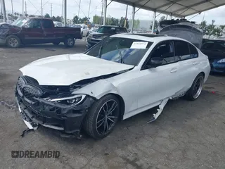 2021 BMW 3 Series M340i with VIN 3MW5U7J08M8B65417, listed as a IAAI auction lot 41921574 with 46,599 mi miles. Bid and sale history available at carsss.com. Image 18.