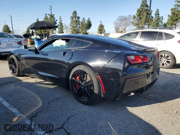 2017 Chevrolet Corvette 1LT with VIN 1G1YB2D7XH5104471, listed as a Copart auction lot 49698525 with 82,705 mi miles and Salvage Title. Bid and sale history available at carsss.com. Image 2.