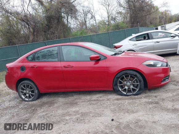 2014 Dodge Dart SXT with VIN 1C3CDFBB5ED825491, listed as a IAAI auction lot 42002241 with 78,585 mi miles. Bid and sale history available at carsss.com. Image 14.