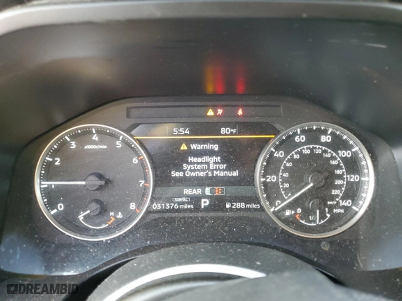2023 Mitsubishi Outlander SE with VIN JA4J3UA81PZ055791, listed as a Copart auction lot 78725124 with 31,376 mi miles and Salvage Title. Bid and sale history available at carsss.com. Image 9.