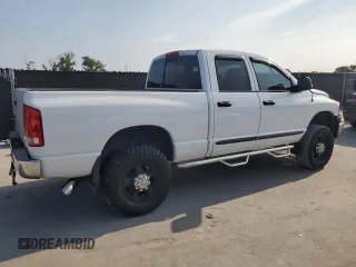 2006 Dodge 2500 SLT z VIN 1D7KS28C76J149088, wystawiony jako Copart lot #58035905 z przebiegiem 157 819 mil mil oraz Szkoda całkowita • Salvage title. Historia ofert i sprzedaży dostępna na DreamBid. Obrazek 3.