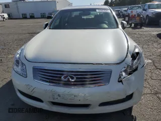 2008 Infiniti G35 Journey with VIN JNKBV61E28M228124, listed as a Copart auction lot 52823565 with 88,684 mi miles and Salvage Title. Bid and sale history available at DreamBid. Image 5.