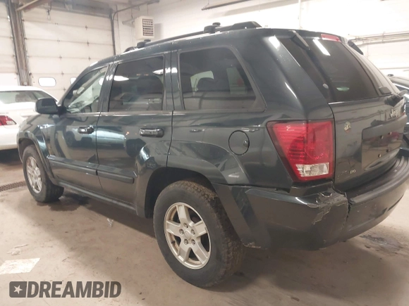 2007 Jeep Grand Cherokee Laredo with VIN 1J8GS48K87C615693, listed as a IAAI auction lot 41949521 with 206,058 mi miles. Bid and sale history available at carsss.com. Image 3.