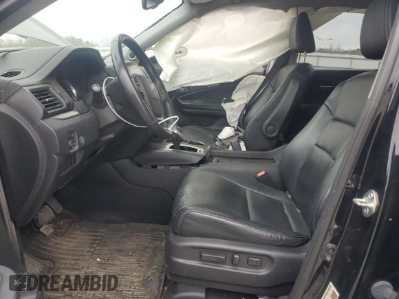 2016 Honda Pilot EX-L with VIN 5FNYF6H55GB053423, listed as a Copart auction lot 50523045 with 155,959 mi miles and Salvage Title. Bid and sale history available at carsss.com. Image 7.