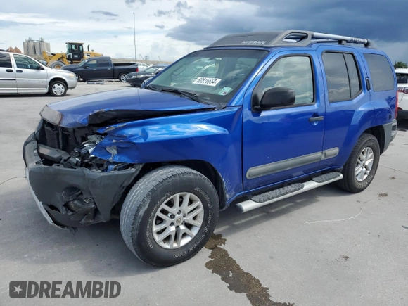 2015 Nissan Xterra S with VIN 5N1AN0NU8FN654589, listed as a Copart auction lot 68990714 with 134,985 mi miles and Salvage Title. Bid and sale history available at DreamBid. Image 1.