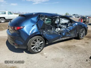 2022 Mazda 3 Select with VIN JM1BPAKL9N1507630, listed as a Copart auction lot 63757255 with 50,250 mi miles and Salvage title. Bid and sale history available at DreamBid. Image 3.