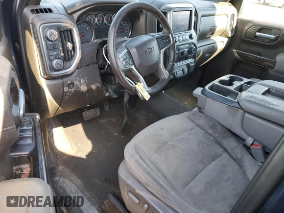 2019 Chevrolet Silverado 1500 LT with VIN 3GCUYDEDXKG156252, listed as a Copart auction lot 41859125 with 85,247 mi miles and Salvage Title. Bid and sale history available at carsss.com. Image 8.