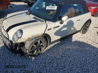 2008 MINI Convertible S с VIN WMWRH33528TL96772, выставлен на аукционе Copart как лот 85989544 с пробегом 87 214 миль миль и Списание • Salvage title. История ставок и продаж доступна на DreamBid. Изображение 1.