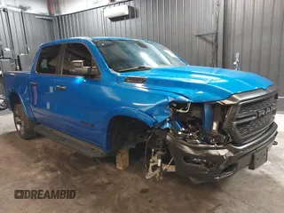 2023 Ram 1500 Big Horn with VIN 1C6SRFFT1PN523907, listed as a IAAI auction lot 41622565 with 24,196 mi miles and . Bid and sale history available at DreamBid. Image 6.