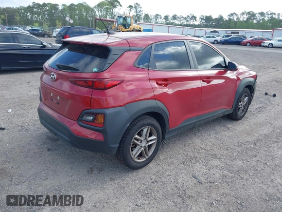 2021 Hyundai Kona SE with VIN KM8K12AA1MU638664, listed as a IAAI auction lot 41956922 with 91,086 mi miles and . Bid and sale history available at carsss.com. Image 4.