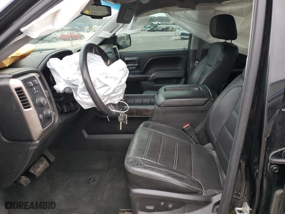 2015 GMC Sierra 1500 Denali with VIN 3GTU2WEJXFG467768, listed as a Copart auction lot 43733155 with 103,319 mi miles and Salvage Title. Bid and sale history available at carsss.com. Image 7.