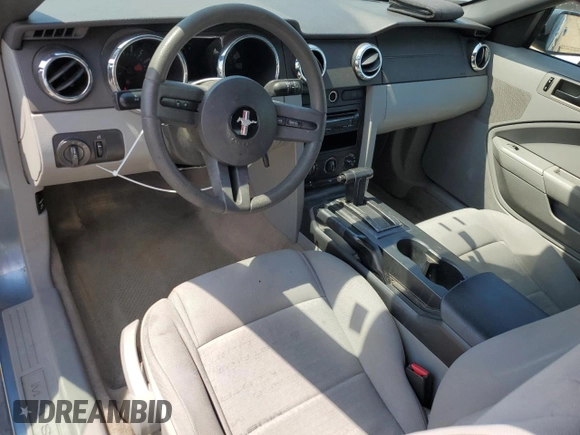 2007 Ford Mustang Deluxe with VIN 1ZVFT84NX75315534, listed as a Copart auction lot 56937315 with 142,609 mi miles and Salvage title. Bid and sale history available at DreamBid. Image 8.