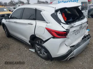 2020 Infiniti QX50 Autograph with VIN 3PCAJ5M1XLF115017, listed as a IAAI auction lot 41531655 with 40,824 mi miles and . Bid and sale history available at DreamBid. Image 6.