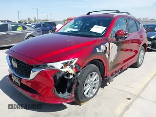 2024 Mazda CX-5 S Select with VIN JM3KFBBL0R0445742, listed as a IAAI auction lot 41823707 with 8,044 mi miles and . Bid and sale history available at carsss.com. Image 2.