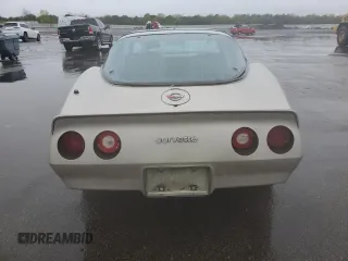 1982 Chevrolet Corvette z VIN 1G1AY0780C5109728, wystawiony jako Copart lot #55628315 z przebiegiem 61 806 mil mil oraz Szkody całkowita. Historia ofert i sprzedaży dostępna na DreamBid. Obrazek 6.
