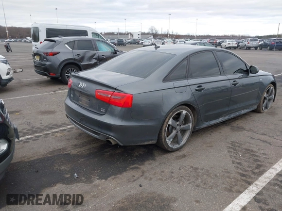 2015 Audi A6 3.0L TDI Prestige with VIN WAUHMAFC9FN036678, listed as a IAAI auction lot 41741472 with 87,932 mi miles. Bid and sale history available at carsss.com. Image 4.