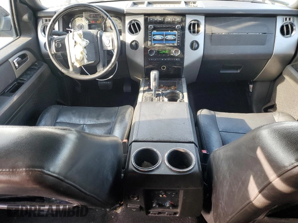 2012 Ford Expedition Limited with VIN 1FMJU2A57CEF17300, listed as a Copart auction lot 54051065 with 323,806 mi miles and Salvage title. Bid and sale history available at DreamBid. Image 8.