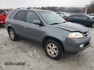 2001 Acura MDX Touring Pkg with VIN 2HNYD18611H526439, listed as a Copart auction lot 82416384 with 172,009 mi miles and Salvage Title. Bid and sale history available at carsss.com. Image 4.