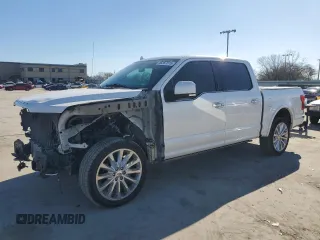 2019 Ford F-150 Limited with VIN 1FTEW1EG1KFC08162, listed as a Copart auction lot 46287575 with 115,113 mi miles and Salvage Title. Bid and sale history available at carsss.com. Image 1.