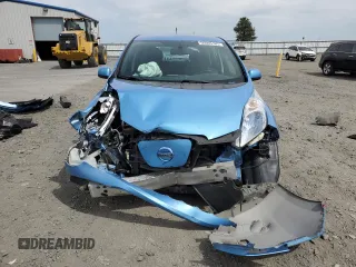 2013 Nissan LEAF SV with VIN 1N4AZ0CP0DC418510, listed as a Copart auction lot 56605165 with 101,509 mi miles and Salvage title. Bid and sale history available at DreamBid. Image 5.