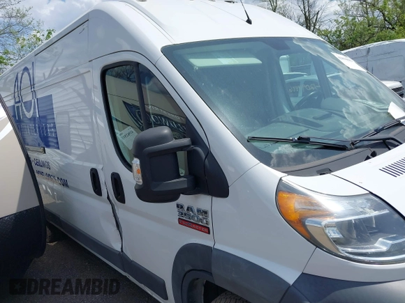 2016 Ram ProMaster Cargo with VIN 3C6URVJG5GE134219, listed as a IAAI auction lot 42094886 with 124,609 mi miles and . Bid and sale history available at DreamBid. Image 13.