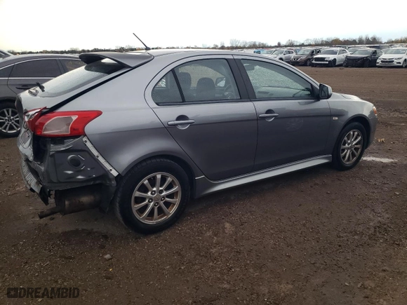 2013 Mitsubishi Lancer Sportback ES with VIN JA32X2HUXDU015741, listed as a Copart auction lot 78162424 with 116,631 mi miles and Salvage Title. Bid and sale history available at carsss.com. Image 3.