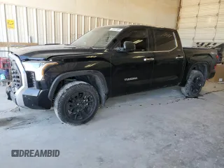 2023 Toyota Tundra Limited Hybrid with VIN 5TFJC5DB4PX021097, listed as a Copart auction lot 77617904 with 26,829 mi miles and Salvage title. Bid and sale history available at DreamBid. Image 1.