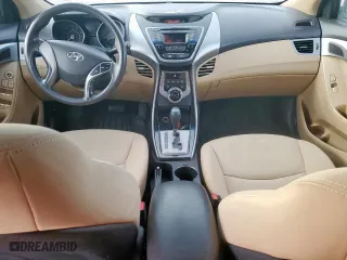 2013 Hyundai Elantra GLS PZEV with VIN 5NPDH4AE5DH351698, listed as a Copart auction lot 50455445 with 0 mi miles and Clean Title. Bid and sale history available at carsss.com. Image 8.