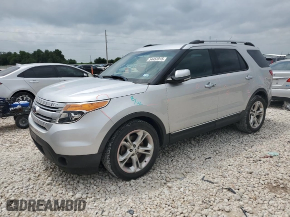 2014 Ford Explorer Limited with VIN 1FM5K7F88EGB64242, listed as a Copart auction lot 54452015 with 154,015 mi miles and Salvage Title. Bid and sale history available at carsss.com. Image 1.
