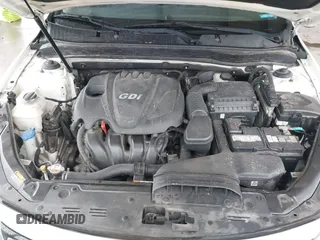 2015 Kia Optima LX with VIN KNAGM4A74F5599130, listed as a IAAI auction lot 42037576 with 177,067 mi miles. Bid and sale history available at carsss.com. Image 10.