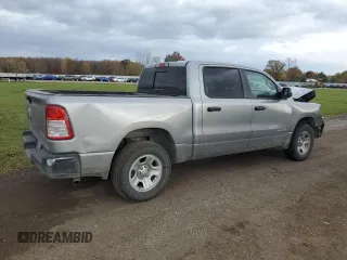 2022 Ram 1500 Tradesman с VIN 1C6RRFGG5NN305689, выставлен на аукционе Copart как лот 47247195 с пробегом 152 379 миль миль и Списание • Salvage title. История ставок и продаж доступна на DreamBid. Изображение 3.