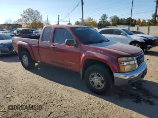 2005 GMC Canyon SLE Z71 with VIN 1GTDS196758114871, listed as a Copart auction lot 77458974 with 256,532 mi miles and Clean Title. Bid and sale history available at carsss.com. Image 4.