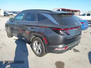 2022 Hyundai Tucson SEL with VIN 5NMJB3AEXNH108398, listed as a IAAI auction lot 41686201 with 46,670 mi miles. Bid and sale history available at carsss.com. Image 3.