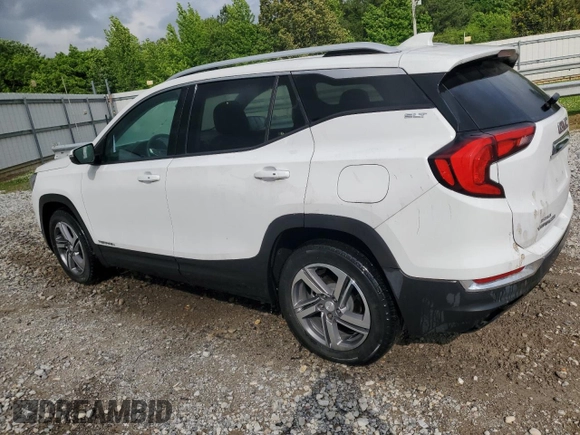 2021 GMC Terrain SLT z VIN 3GKALPEV9ML359613, wystawiony jako Copart lot #57420515 z przebiegiem 19 315 mil mil oraz Czysty tytuł • Clean title. Historia ofert i sprzedaży dostępna na DreamBid. Obrazek 2.