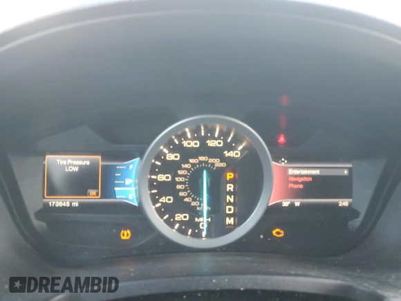 2014 Ford Explorer Limited with VIN 1FM5K7F86EGC20615, listed as a Copart auction lot 45767255 with 173,645 mi miles and Salvage Title. Bid and sale history available at carsss.com. Image 9.